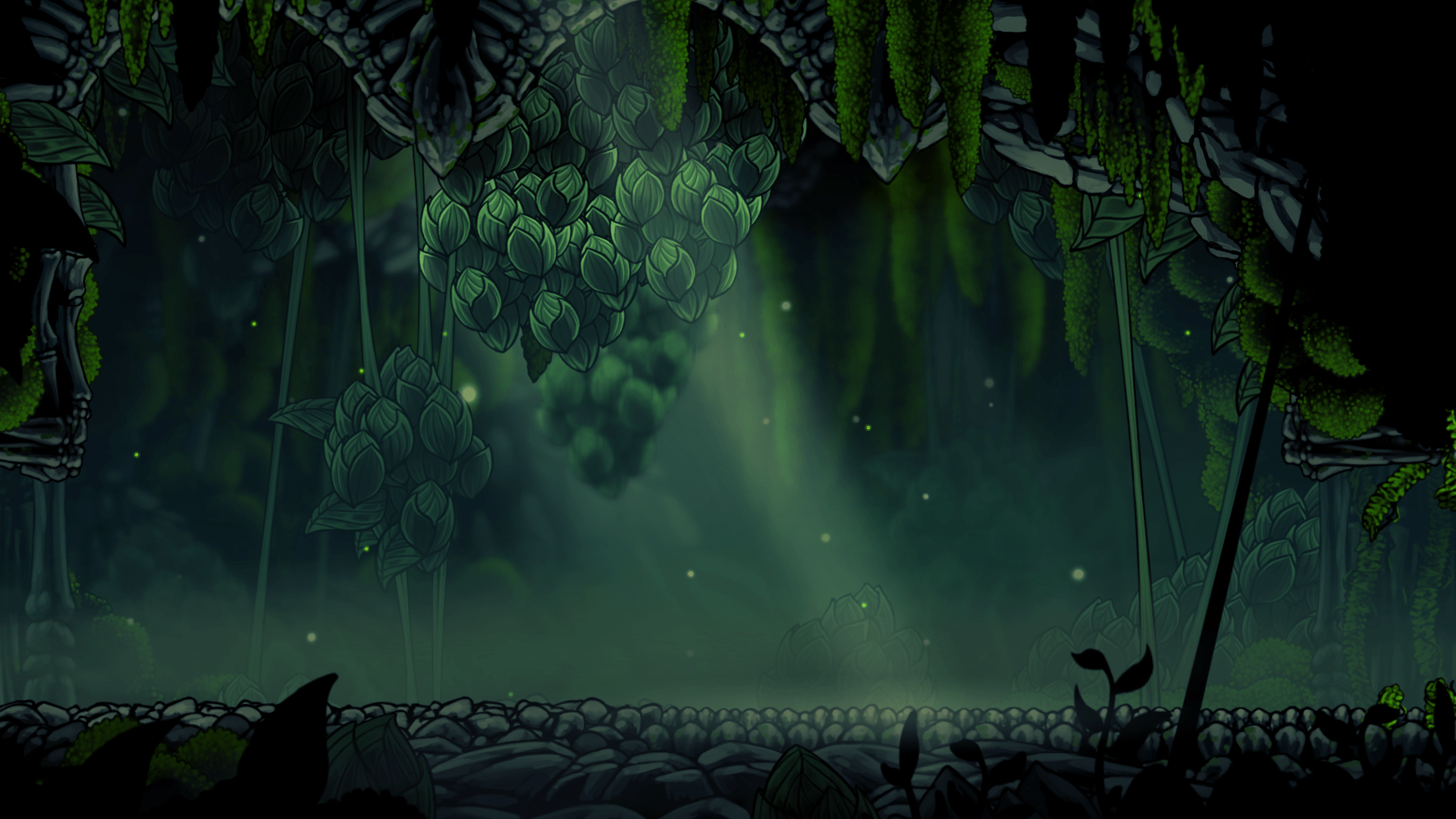 1920x1080 Wallpaper from Moss Grotto (Spoilers Ahead!)