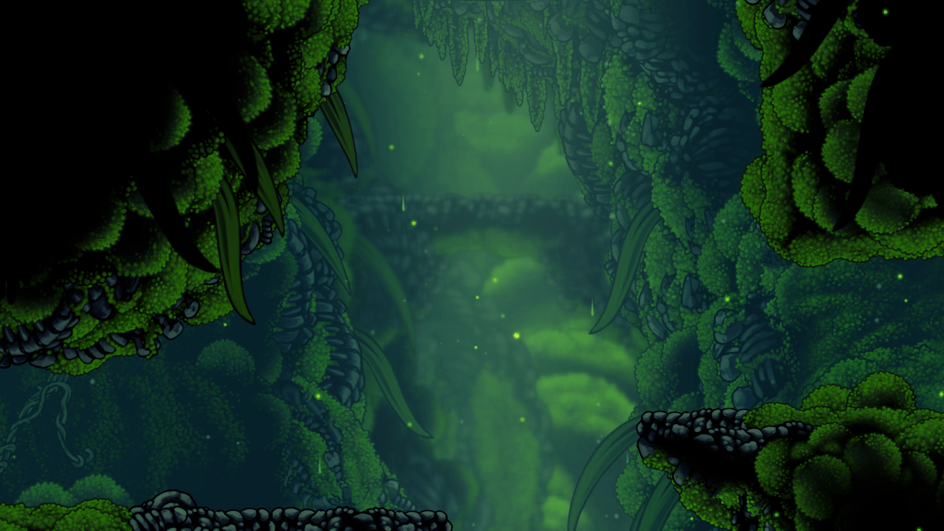 1920x1080 Wallpaper from Moss Grotto (Spoilers Ahead!)