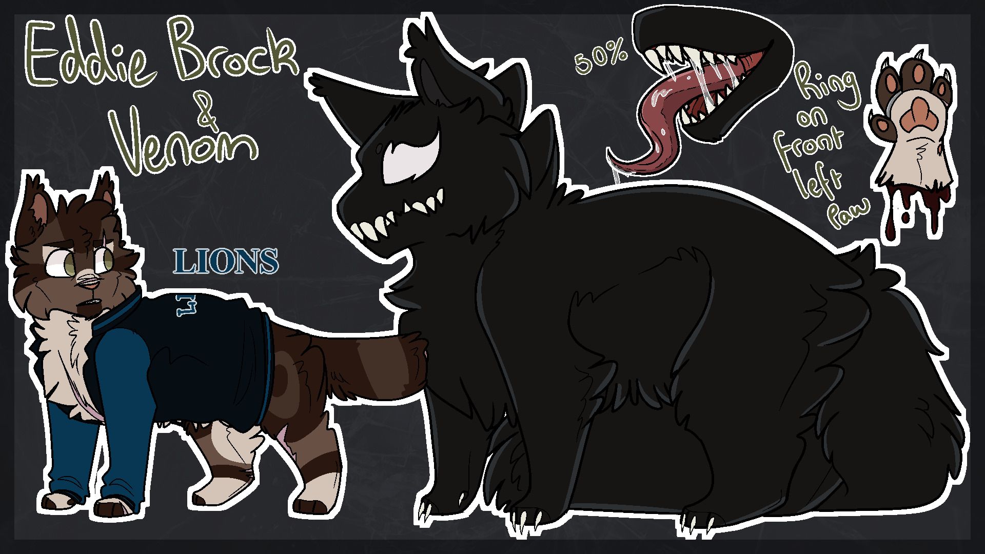 1920x1080 New Venom movie means new Venom and Eddie reference sheet. the ring on Eddie's finger was also in the first movie, i just didnt