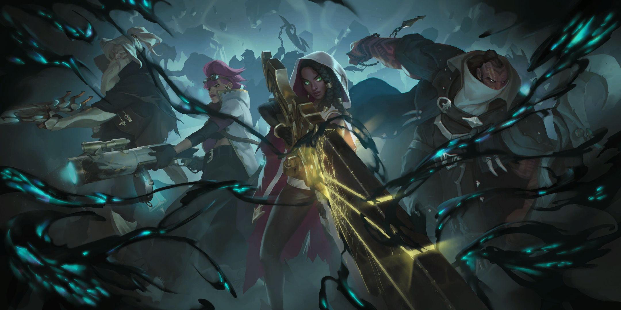 2160x1080 Desktop wallpaper: Senna (League Of Legends), Video Game, Legends Of Runeterra 4K free download for PC. 1039087