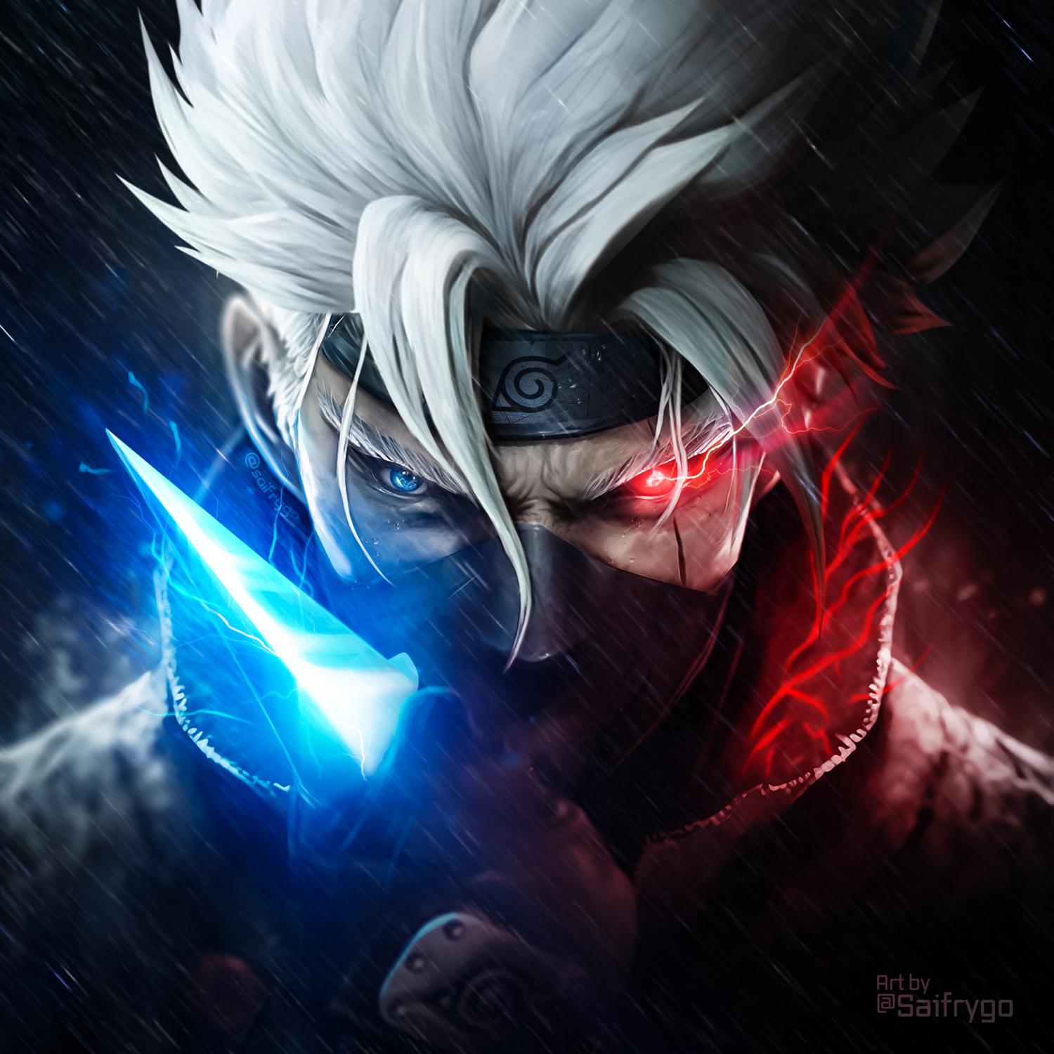 1500x1500 Kakashi, Fan art I made, I hope you guys like it