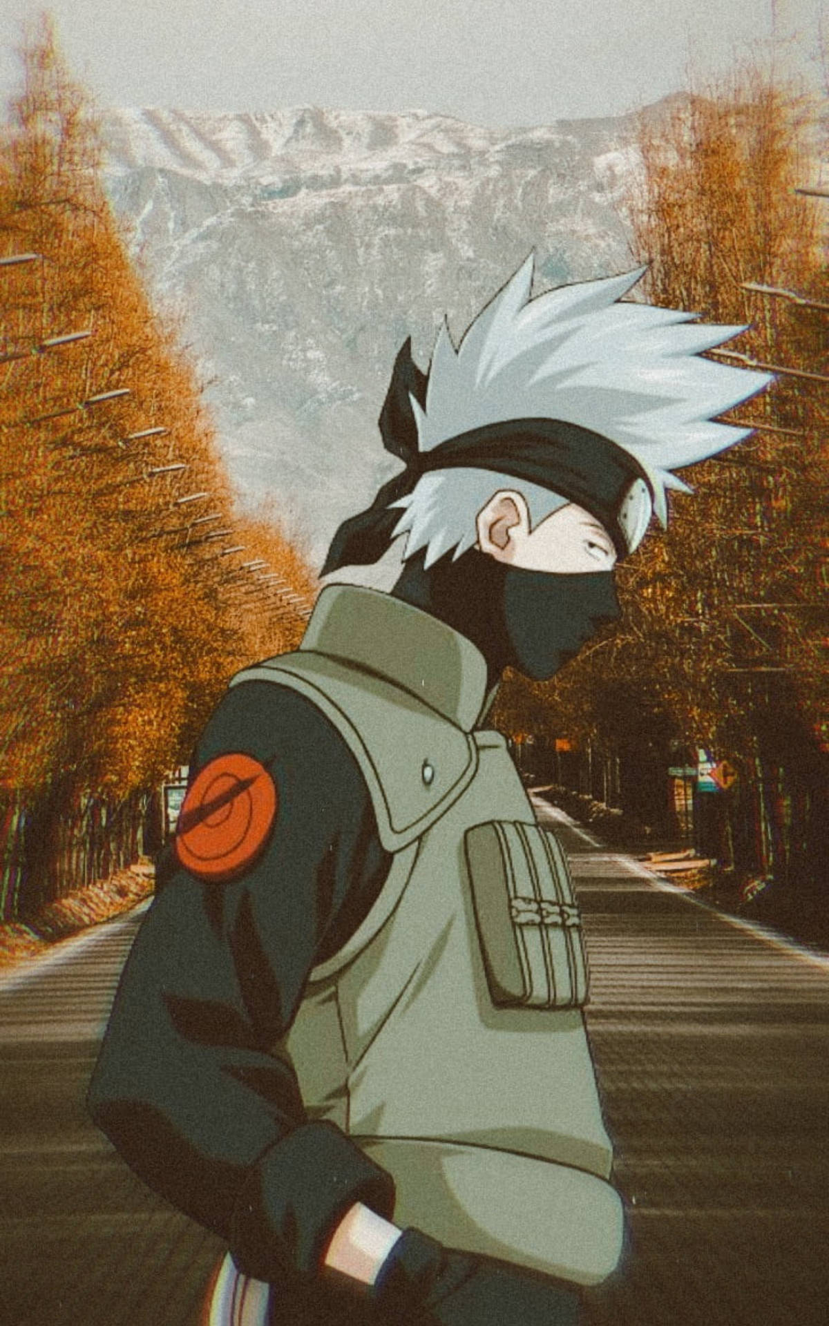 1200x1920 Download Fanart Cool Kakashi Photo Wallpaper