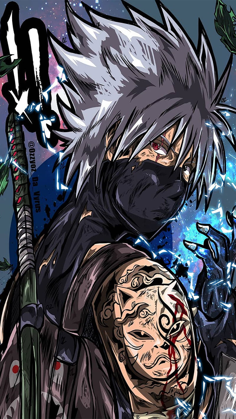 800x1422 HD anbu kakashi. anime wallpaper
