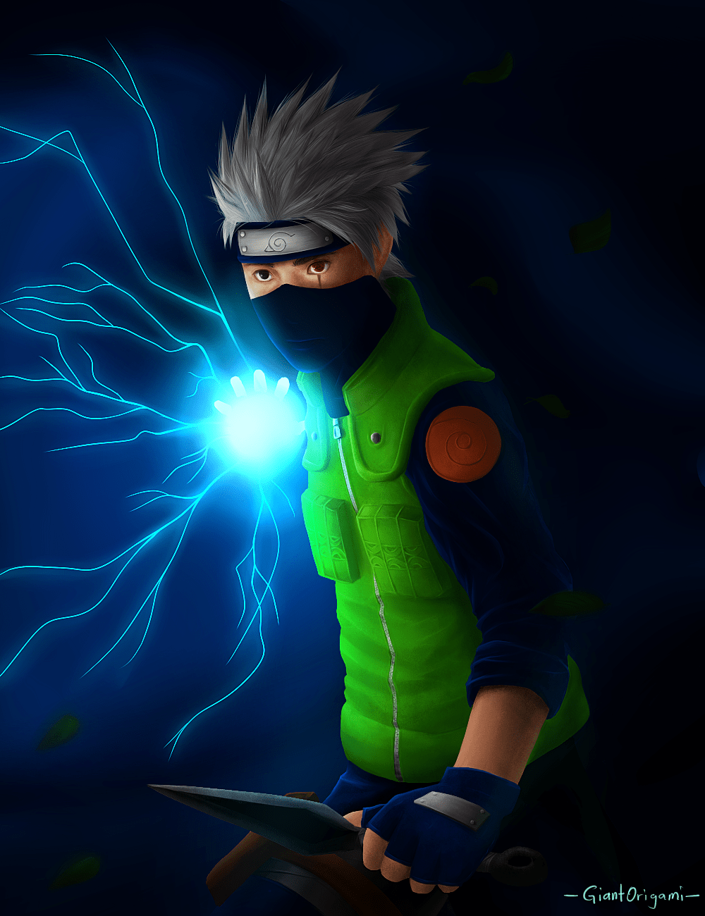 1000x1300 Kakashi -fanart