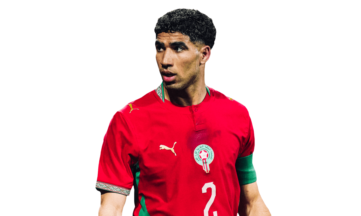1264x756 Achraf Hakimi: Stars of Soccer, World Cup 2026