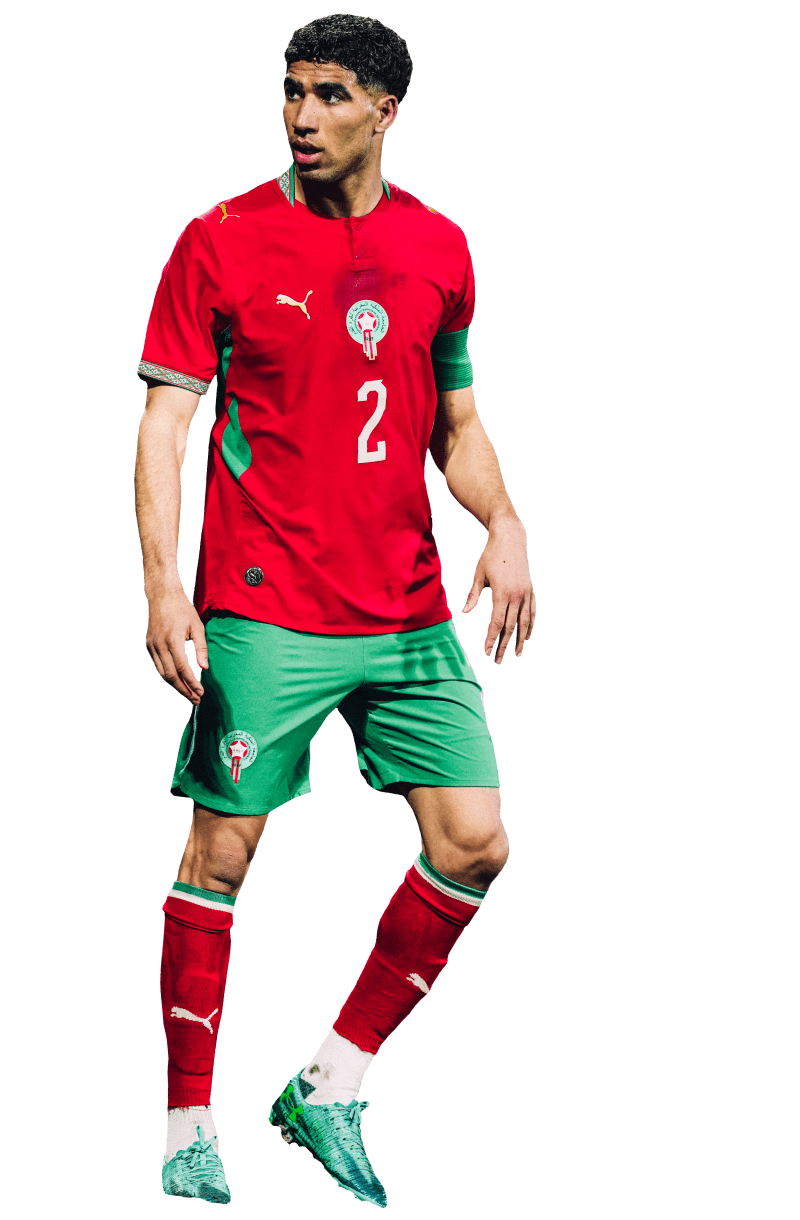 800x1220 Achraf Hakimi: Stars of Soccer, World Cup 2026