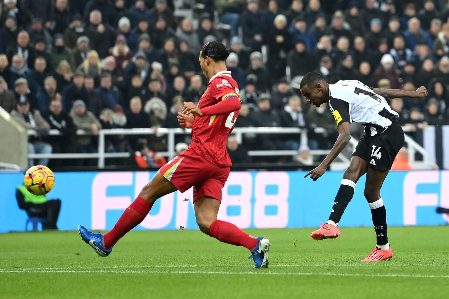 1801x1200 Is Alexander Isak the striker who troubles Virgil van Dijk more than any other?