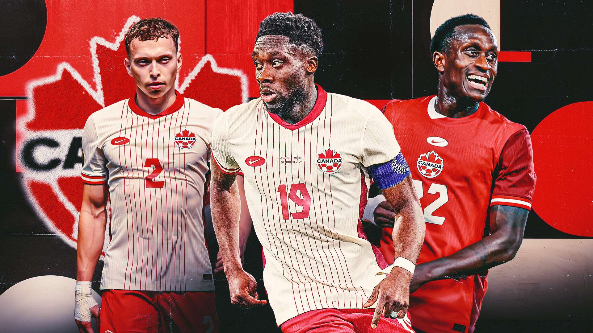 1920x1080 State of the Canada Men's National Team backs: Alphonso Davies and Alistair Johnston lead the way, but backup spots are up for grabs