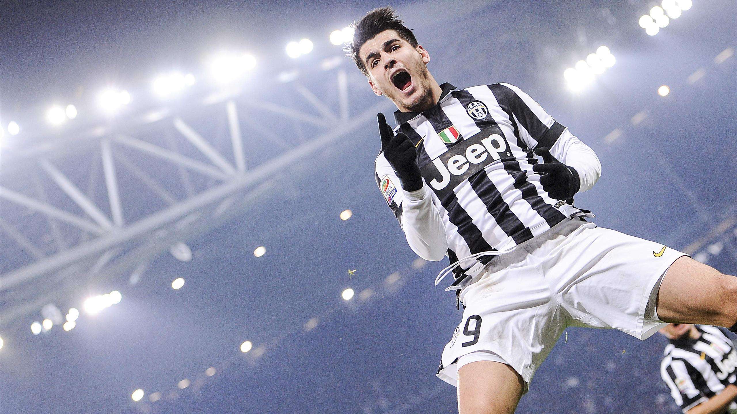 2560x1440 Alvaro Morata Wallpaper