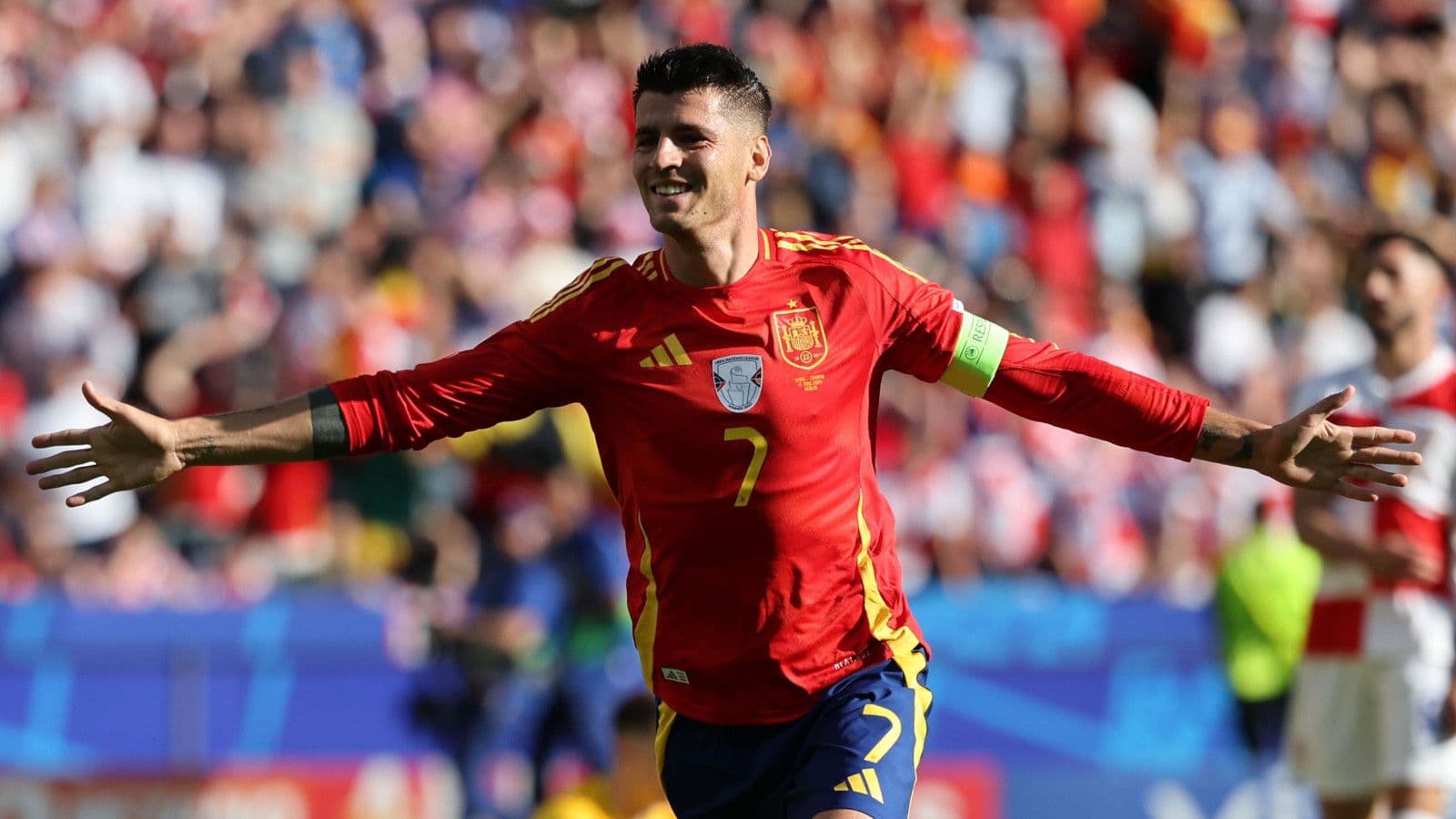 1600x900 Vodacom Soccer. News. Report: Alvaro Morata's Serie A comeback's move for Spain's captain