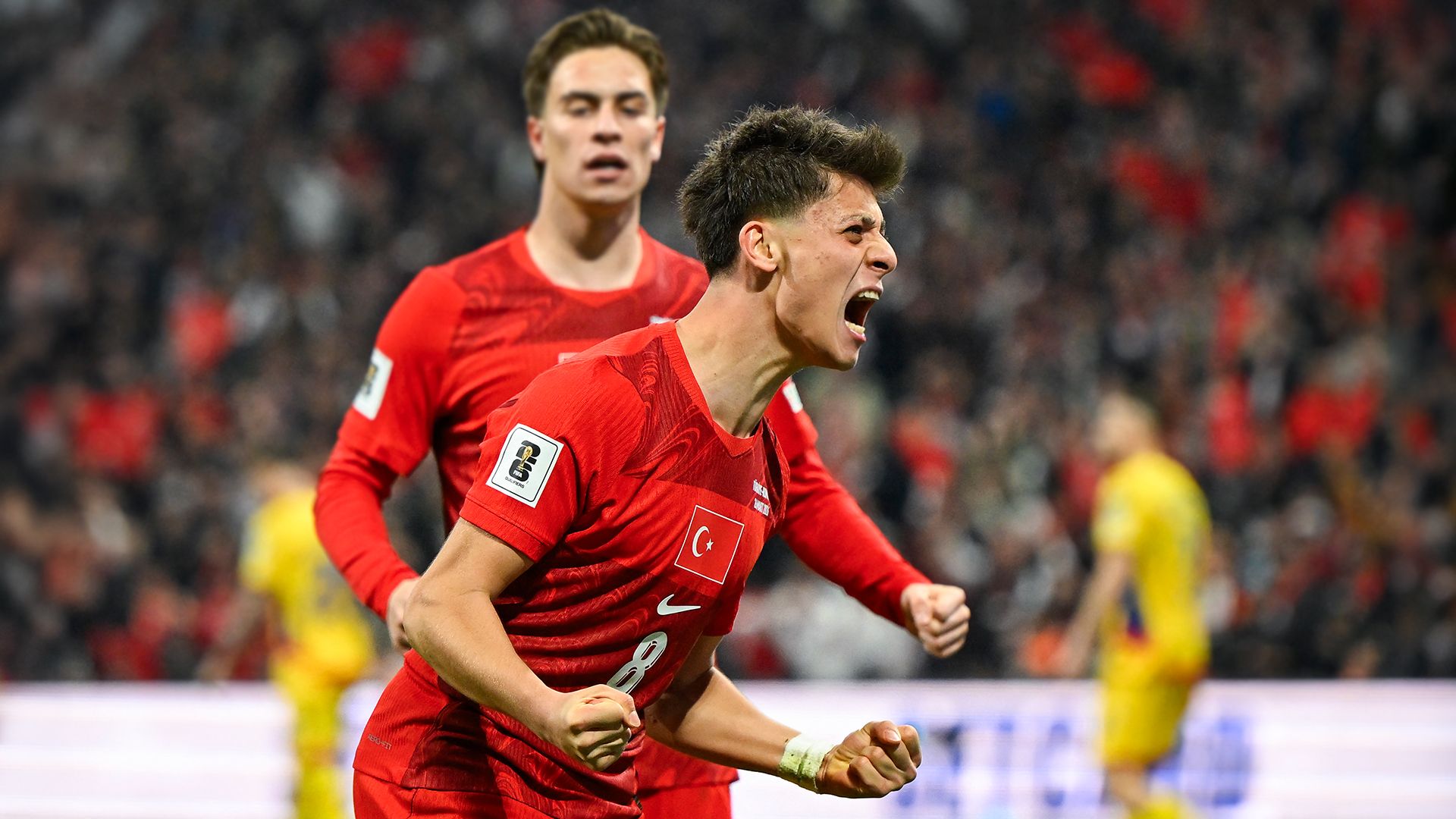 1920x1080 1 0: Arda Güler Provided The Assist For Turkey's Winning Goal Against Romania
