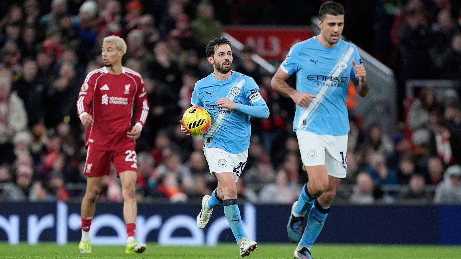 1600x900 Vodacom Soccer. News. Bernardo Silva elated to keep Manchester City title hopes alive after win