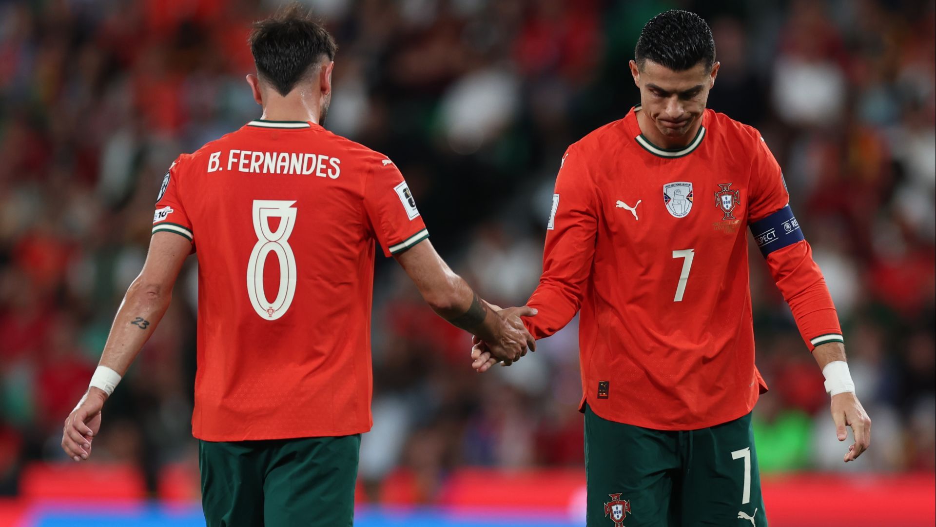1920x1080 Bruno Fernandes Sets the Challenge: Portugal Wants the 2026 World Cup for Cristiano Ronaldo
