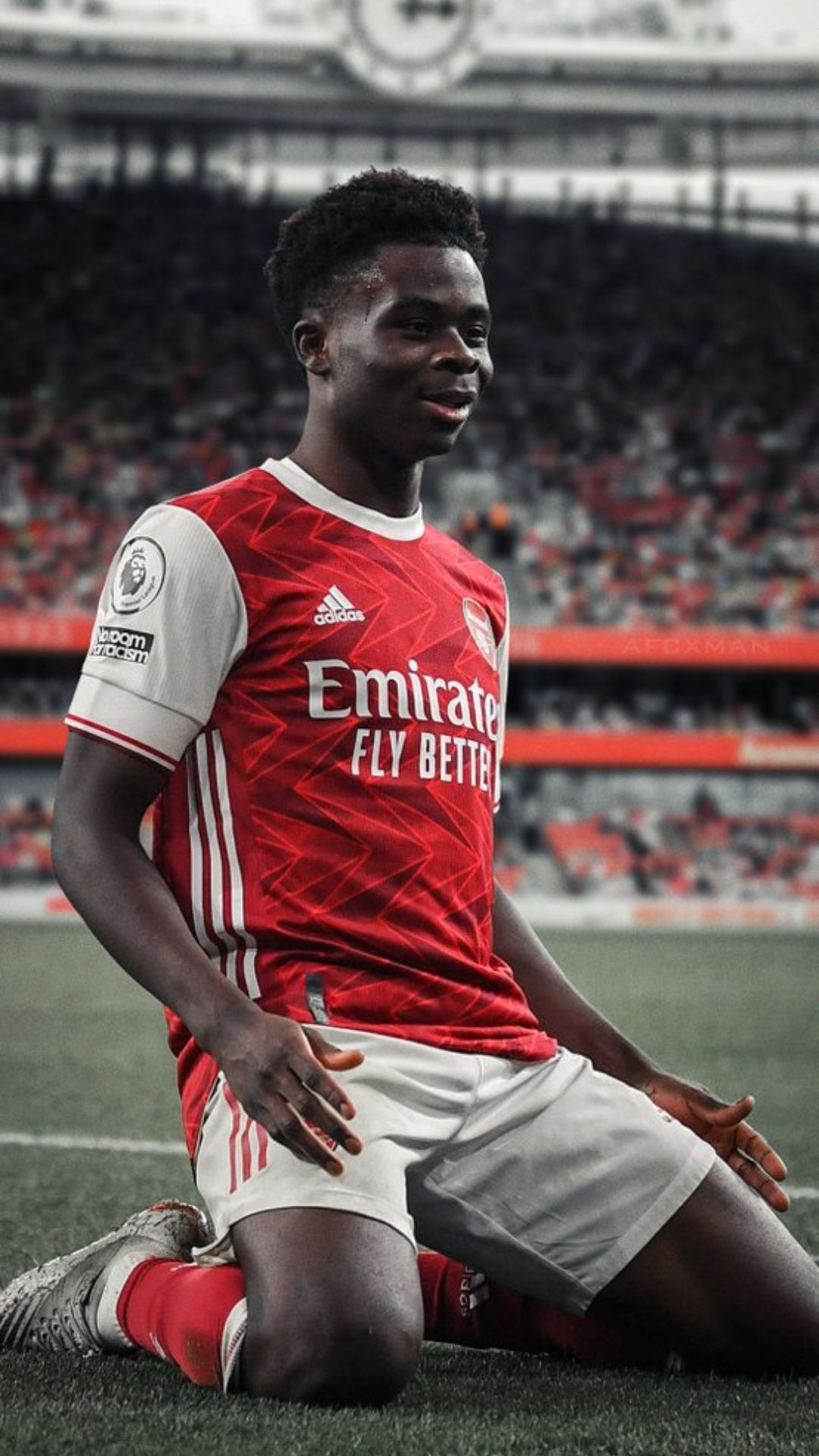 1080x1920 Saka Arsenal Wallpaper