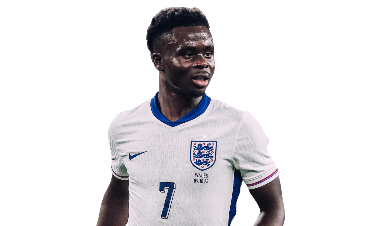 1264x756 Bukayo Saka: Stars of Soccer, World Cup 2026