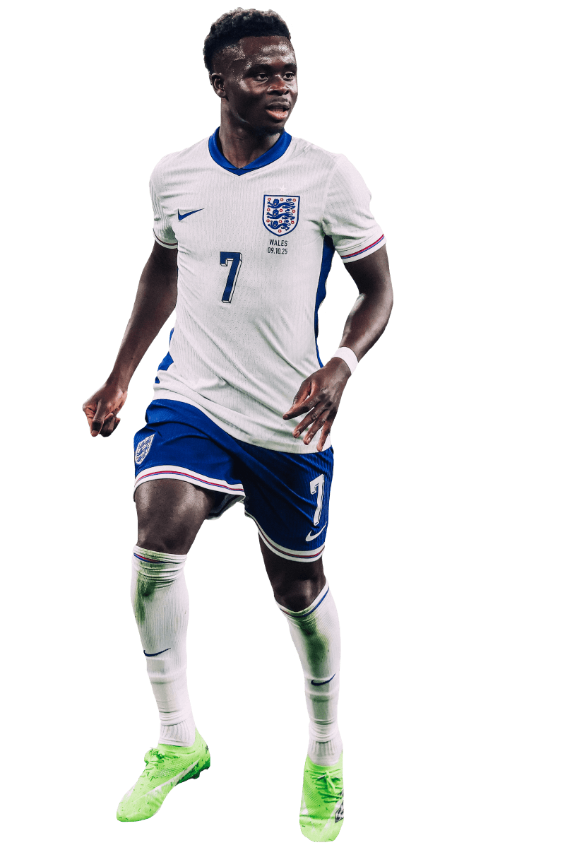 800x1220 Bukayo Saka: Stars of Soccer, World Cup 2026
