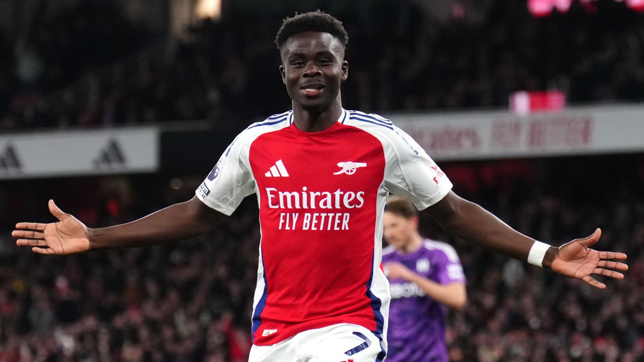 2048x1152 Arsenal 2 1 Fulham: Bukayo Saka Marks Comeback With A Goal But Gunners Lose Gabriel Magalhaes To Injury
