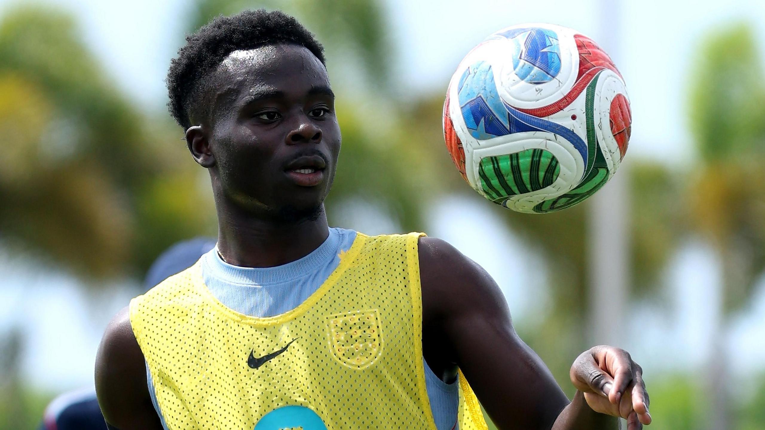 2560x1440 World Cup 2026: England boss Thomas Tuchel says Bukayo Saka's fitness is being carefully managed