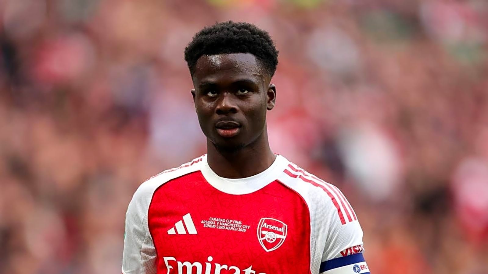 1600x900 Why Is Bukayo Saka Not Playing Tonight for Arsenal vs Sporting CP?