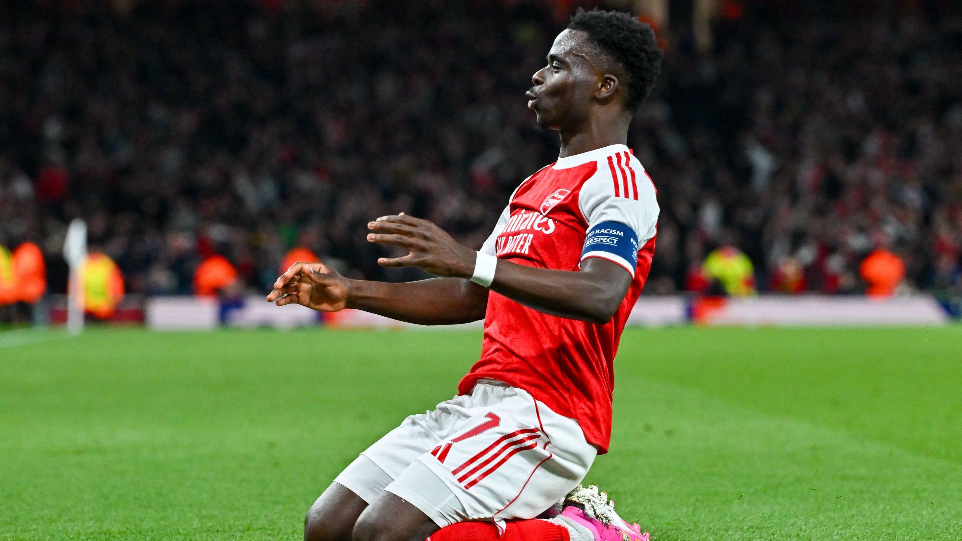 1920x1080 Saka fires Arsenal to first UCL final in 20 years