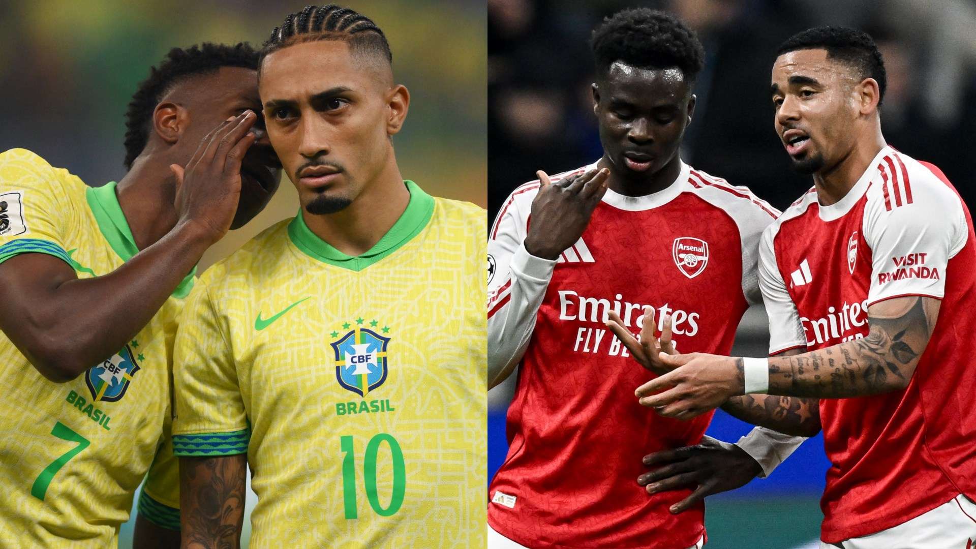 1920x1080 Gabriel Jesus Puts Bukayo Saka At 'same Table' As Vinicius Junior & Raphinha As He Heaps Praise On 'humble' Arsenal Team Mate