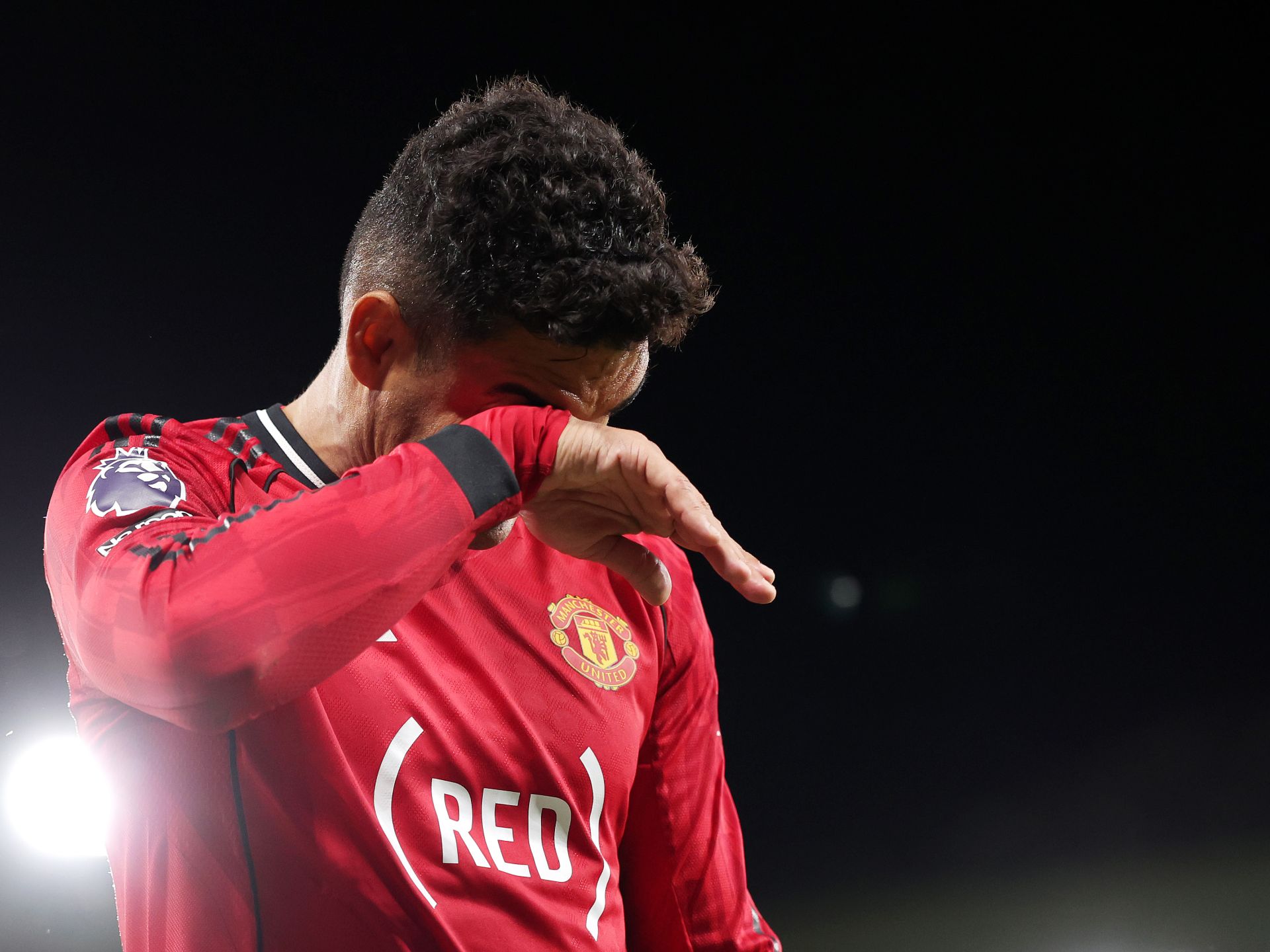 1920x1440 Casemiro 'can't hold back his tears' in unseen emotional moment after Man Utd's win over Brentford