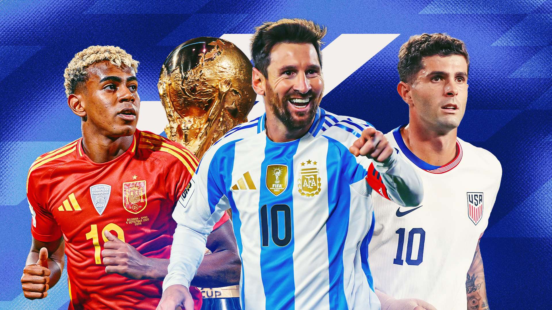 1920x1080 From Kylian Mbappe to Christian Pulisic: A World Cup starter pack for the 2026 tournament hosted by the USMNT, Mexico and Canada