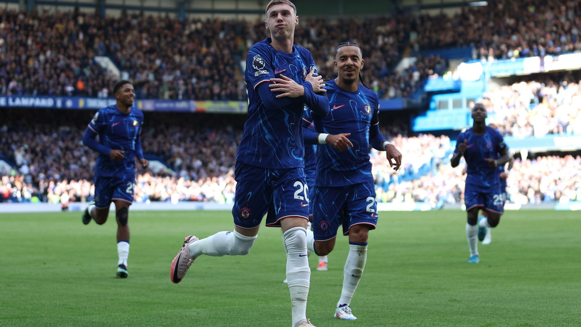 1920x1080 What is Cole Palmer's goal celebration? Origins of Chelsea star's 'cold' pose is from bond with 'scary' Aston Villa player