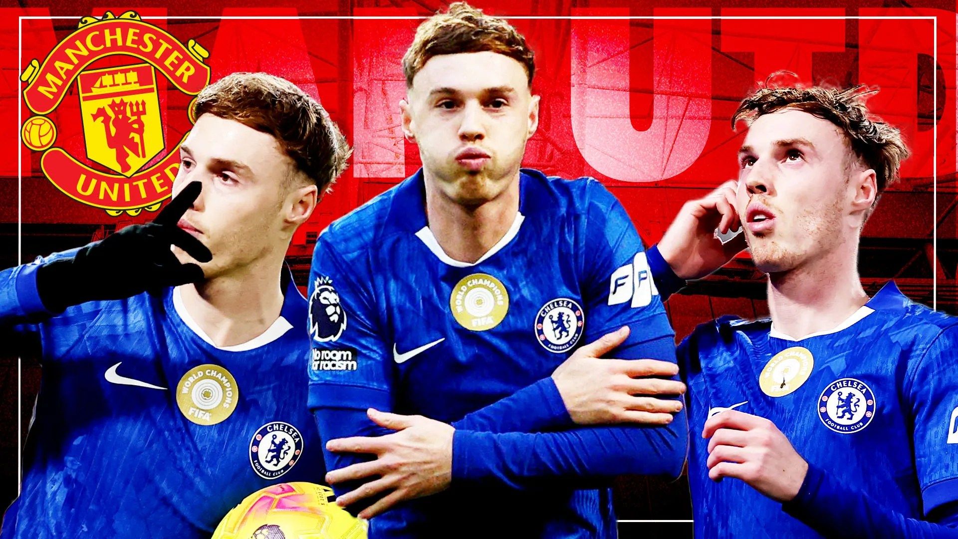 1920x1080 Unsettled Chelsea ace Cole Palmer open to sensational transfer to boyhood team Man Utd but Man City return off the table