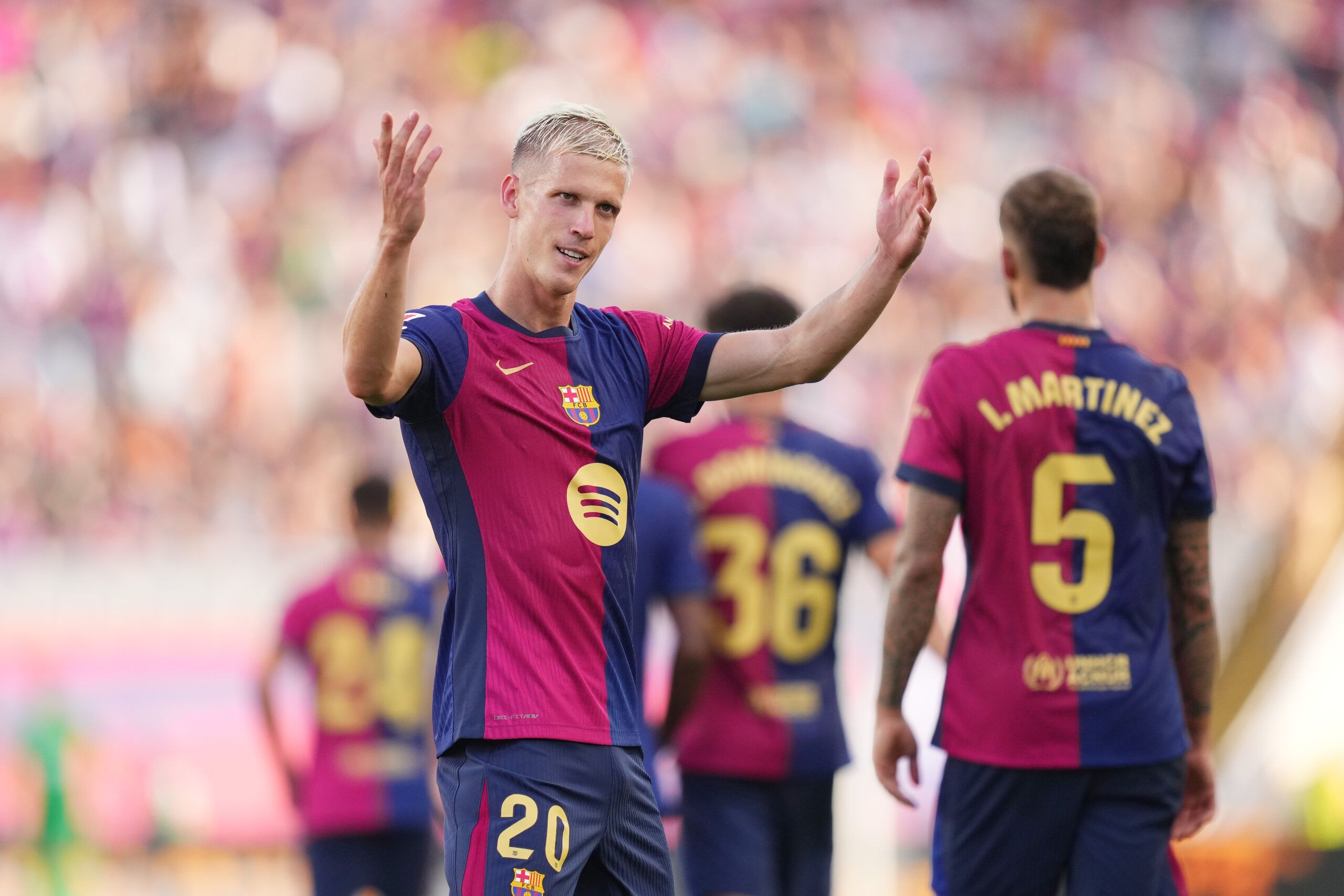 2560x1707 Dani Olmo talks his move to Barcelona, Pedri, Yamal, Raphinha, and Flick in latest interview