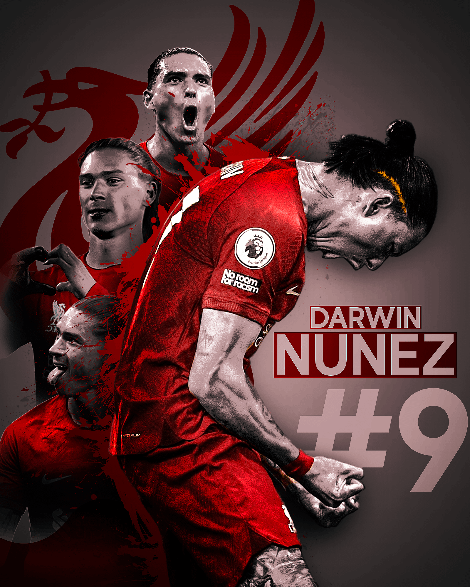 1600x2000 Darwin Nunez Phone Wallpaper