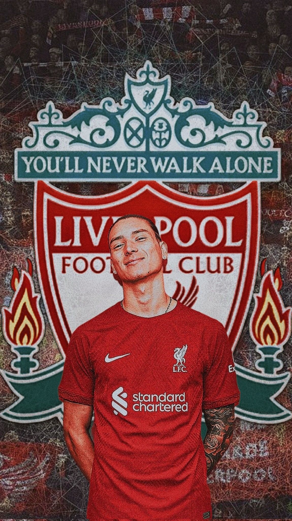 1150x2048 Darwin Nunez Liverpool Wallpaper
