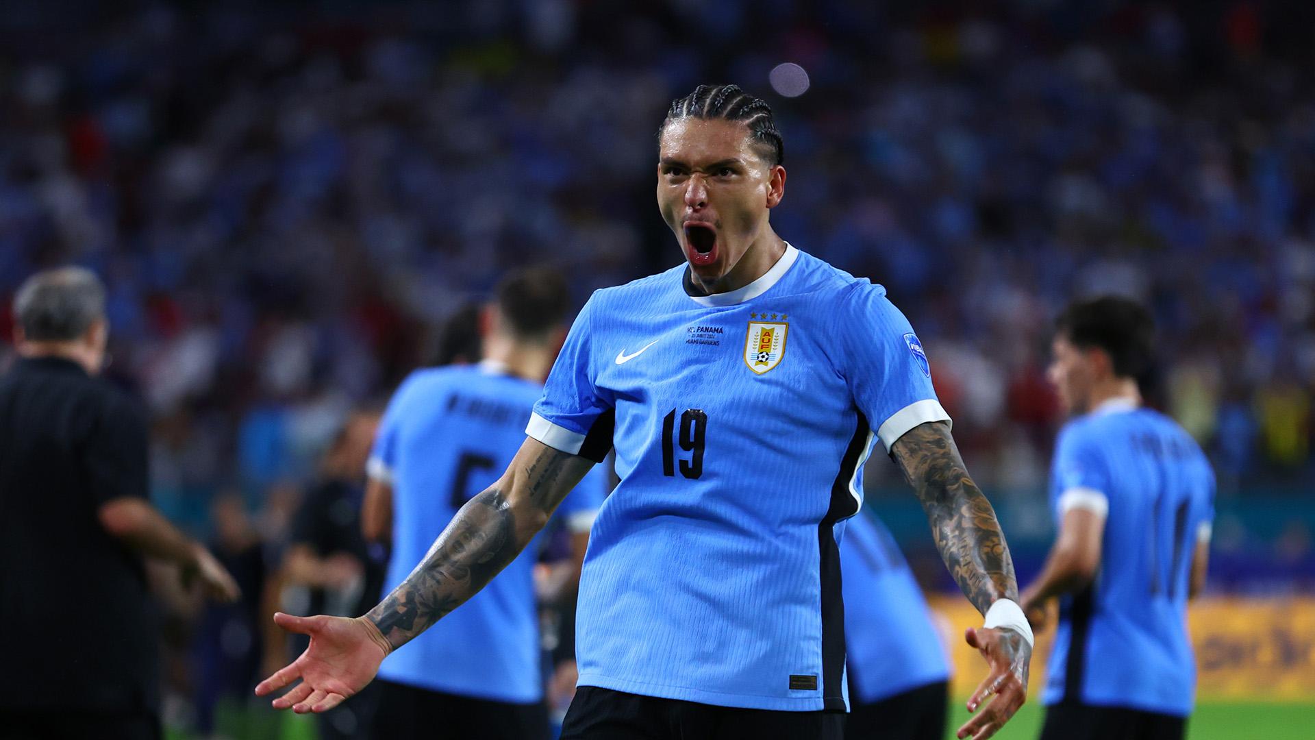 1920x1080 Copa America: Darwin Nunez scores as Uruguay start with win over Panama