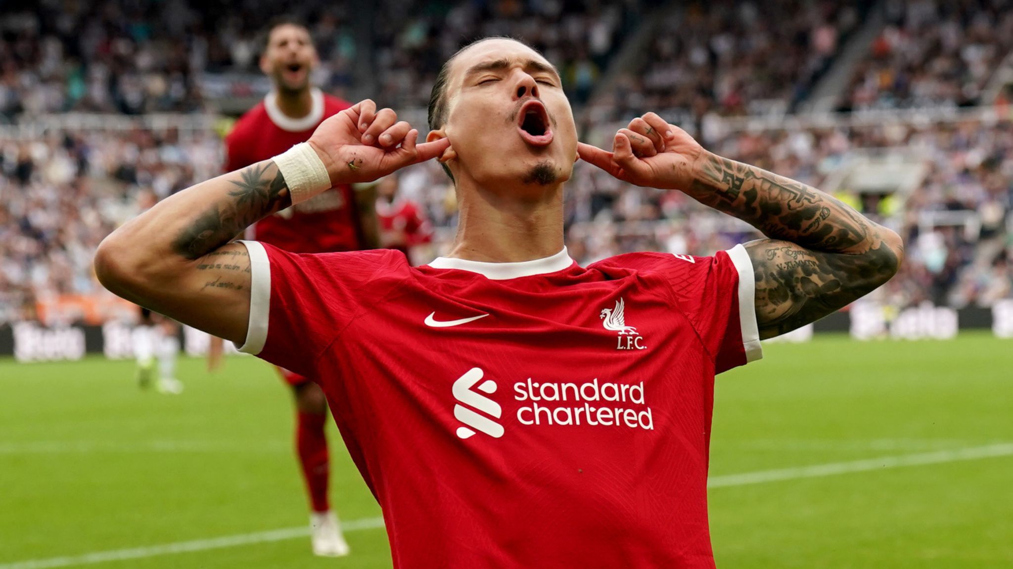 2048x1152 Newcastle 1 2 Liverpool: Darwin Nunez's Late Double Completes Stunning Comeback After Virgil Van Dijk Red Card