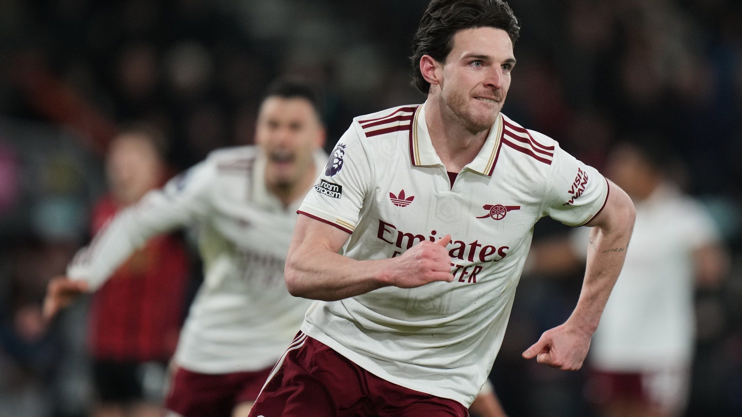 2560x1440 Rice Double Helps Arsenal Rally For Win At Bournemouth And Take Six Point Lead In Premier League