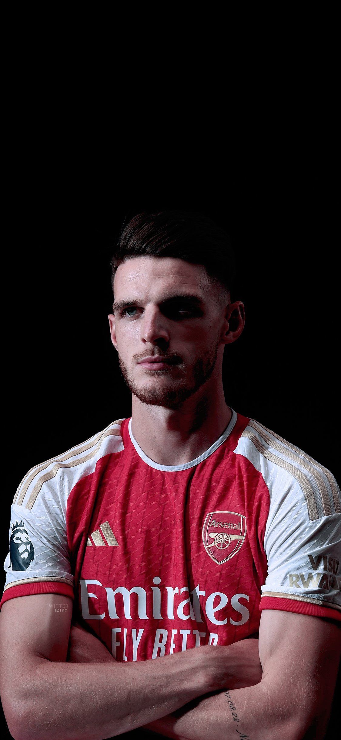 1125x2436 Declan Rice Arsenal Wallpaper