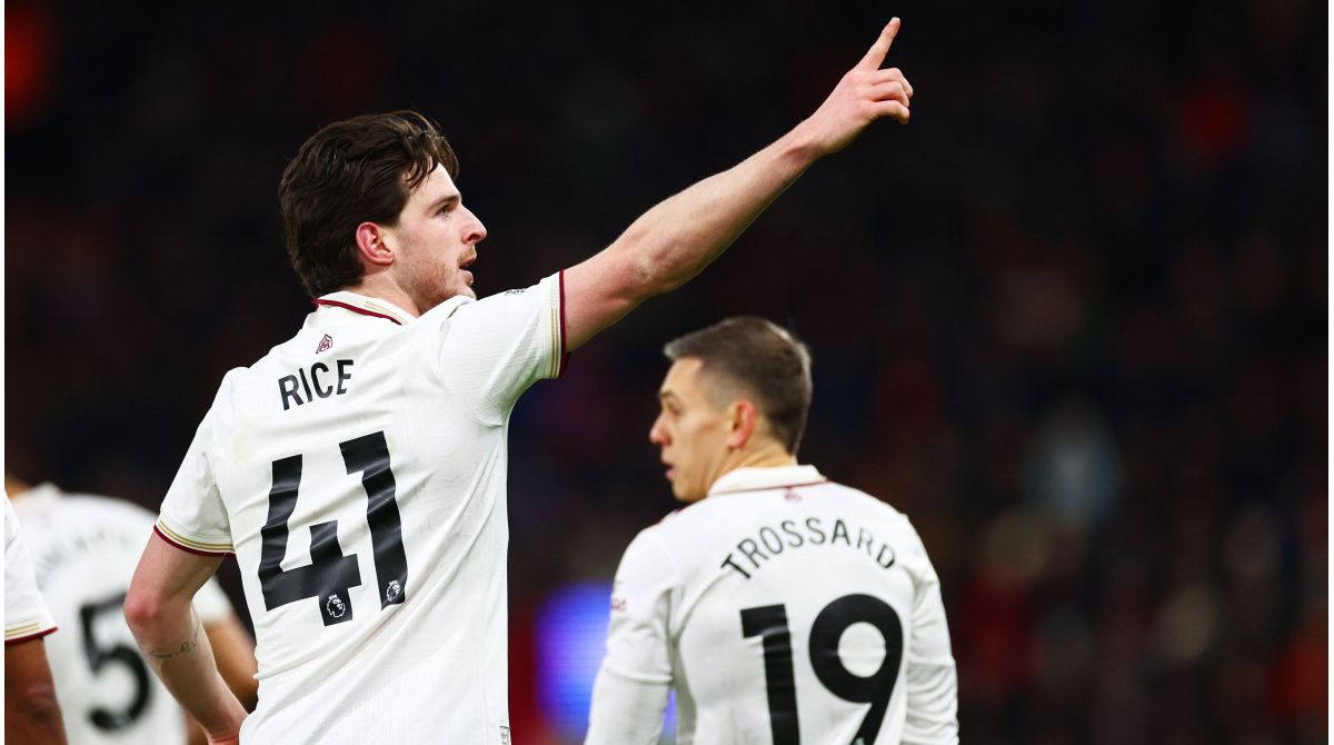 1200x670 Declan Rice takes full command as Arsenal hero inspires Bournemouth win