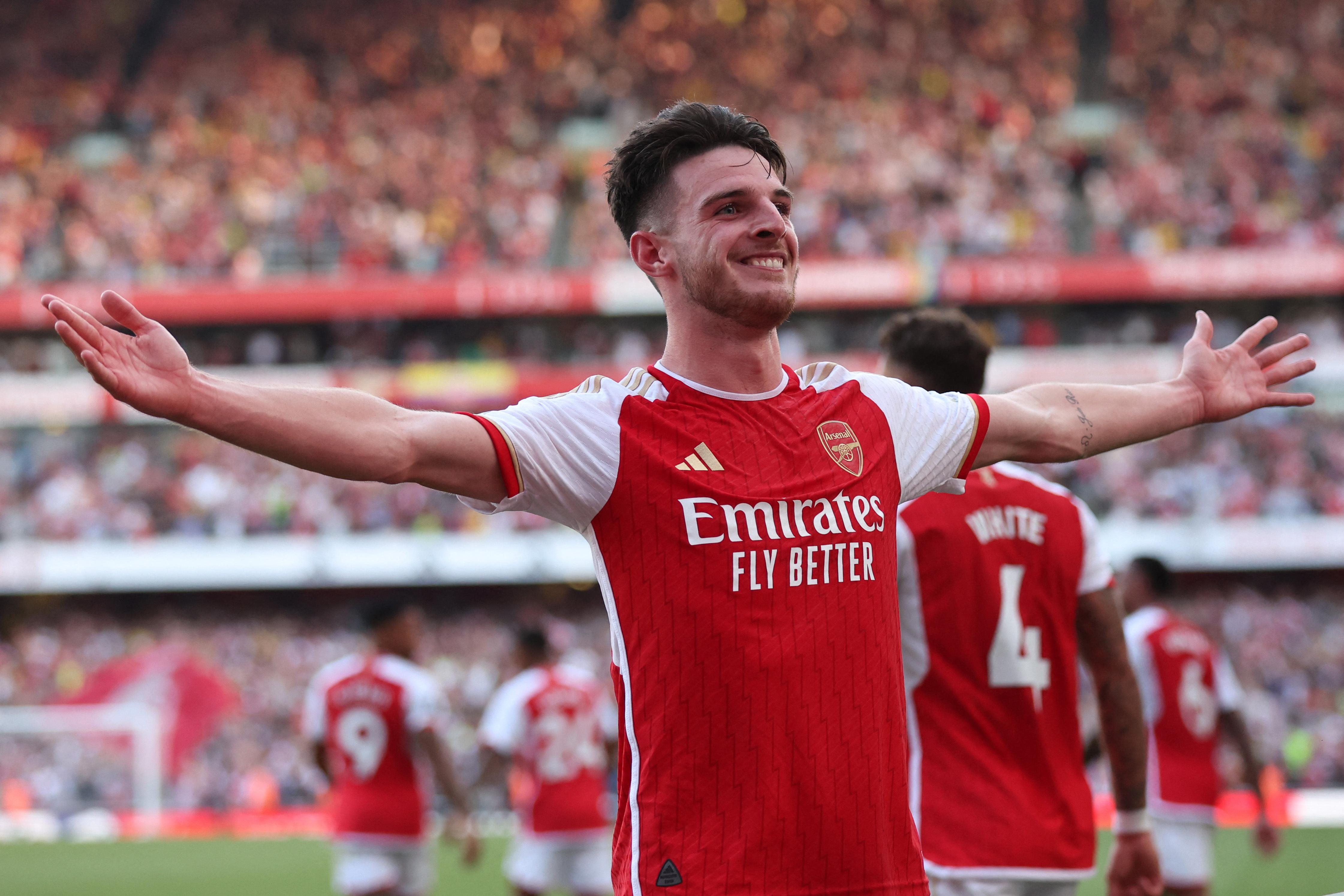4483x2989 Declan Rice: Arsenal's £105 Million Difference Maker Against Manchester United