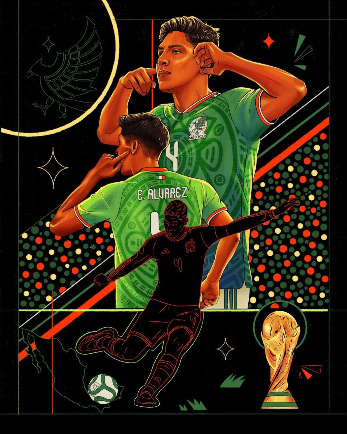 1189x1486 Can Edson Álvarez lead Mexico to elusive World Cup quarterfinals? Angeles Times