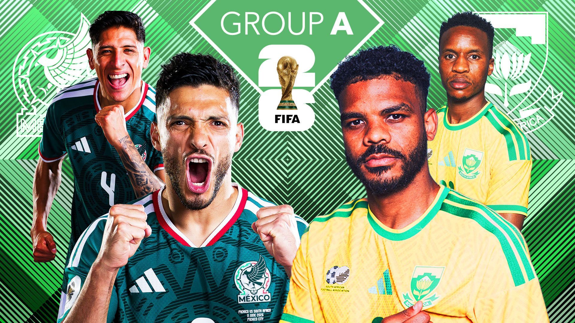 1920x1080 Mexico Vs South Africa Cup 2026: Kick Off Time & TV Channel As Tournament Starts With Glitzy Opening Ceremony