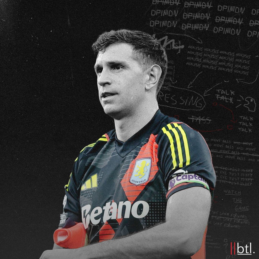 1080x1080 Emiliano Martínez: The Goalkeeper Who Talks More Than He Saves (But Still Saves Everything) The Lines