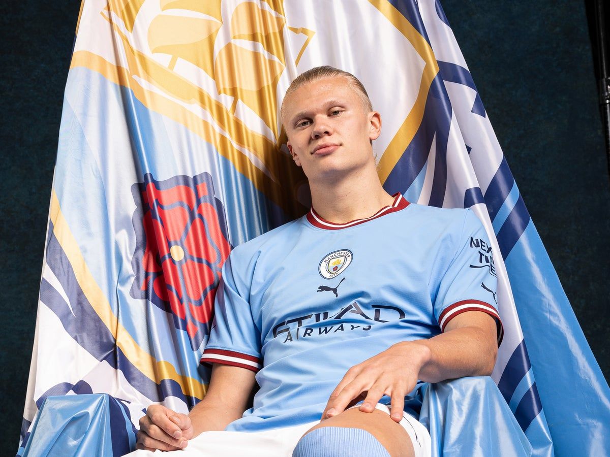 1200x900 Erling Haaland Man City Wallpaper