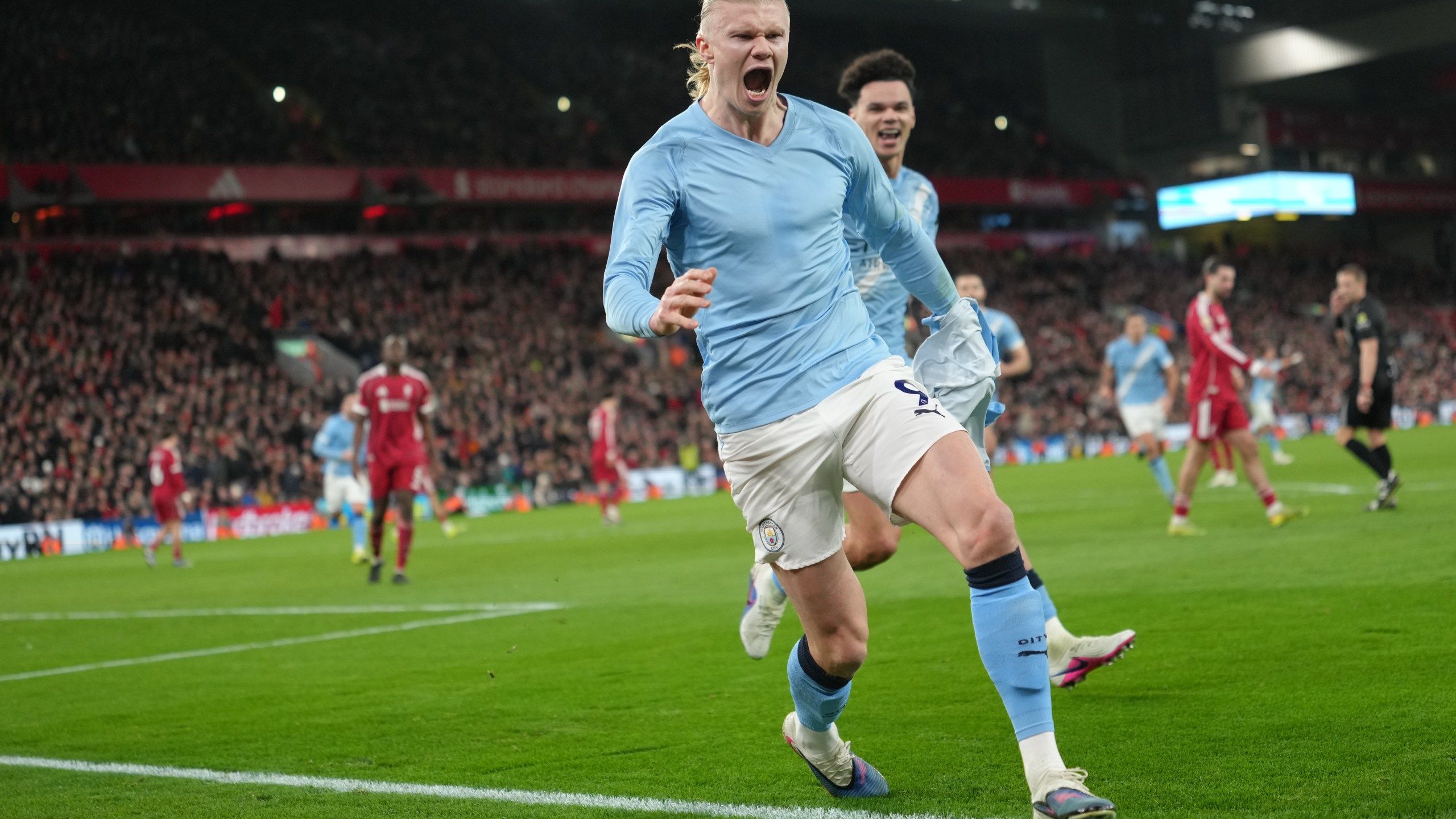 2560x1440 Haaland Seals Dramatic 2 1 Win For Man City At Liverpool To Boost Premier League Title Challenge