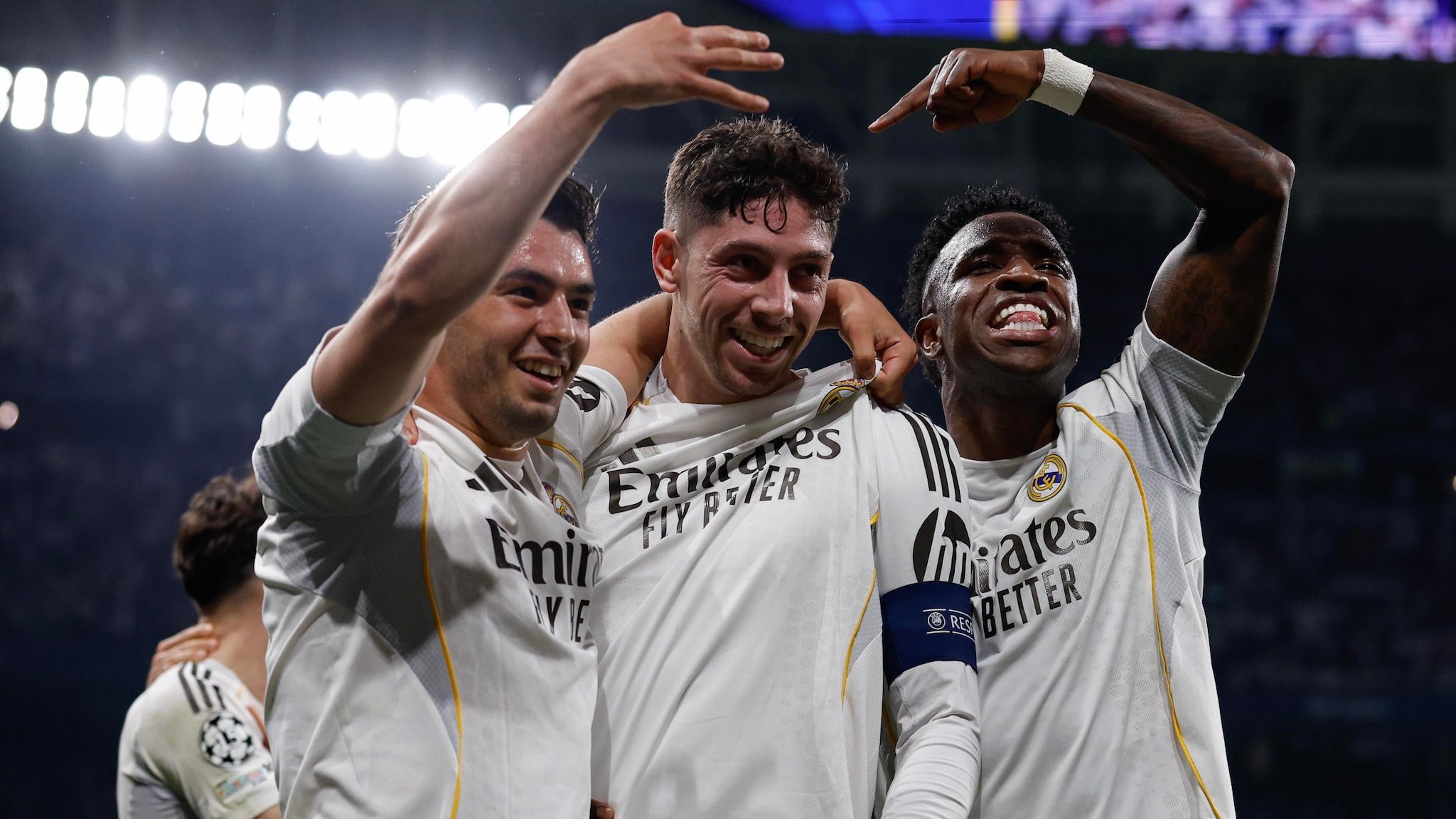 2048x1152 Federico Valverde Tops Fan Vote For Best Goal Of The 2025 26 UEFA Champions League. UEFA Champions League