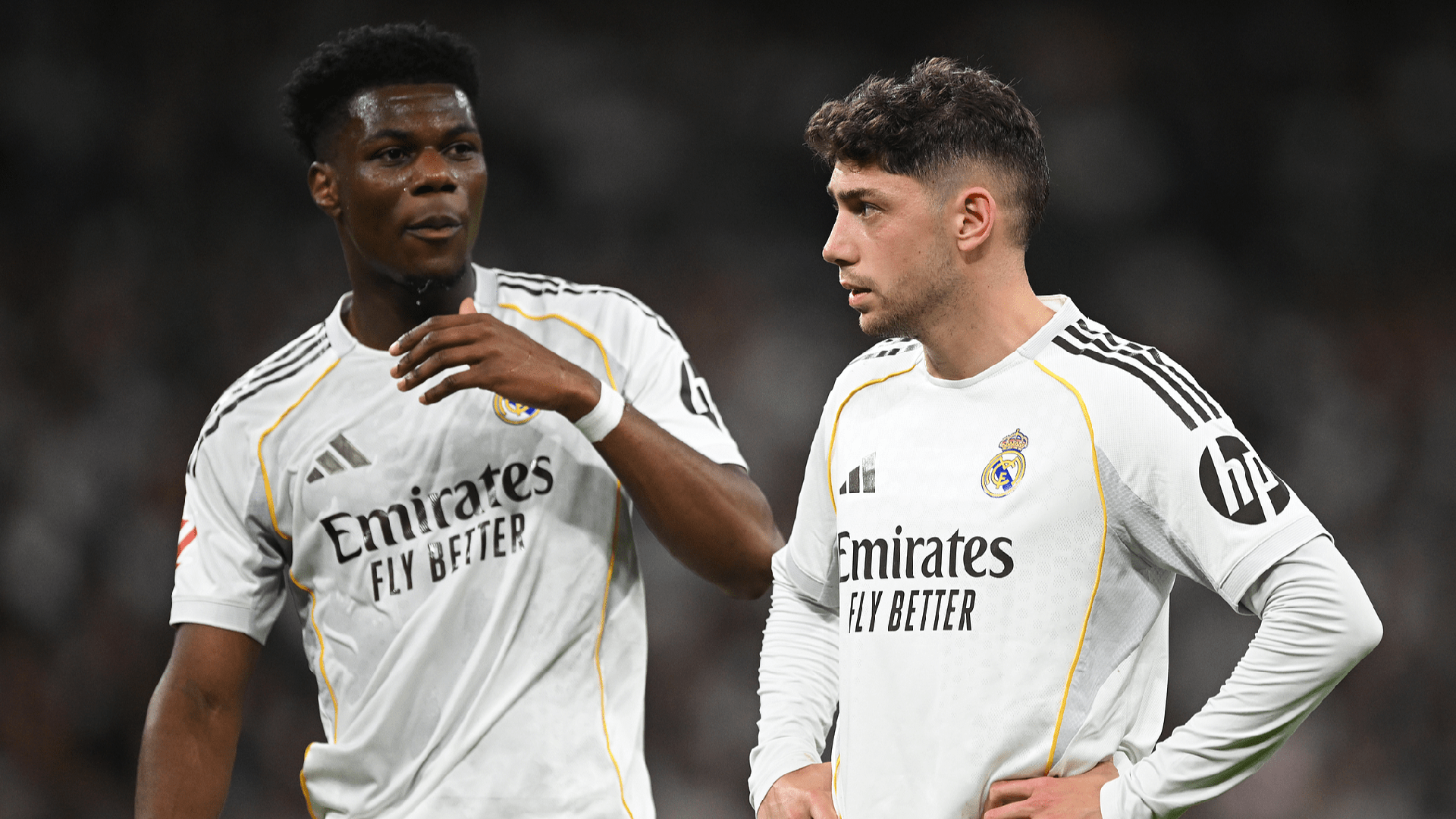 1920x1080 Real Madrid Fine Tchouameni And Valverde 000 Euros Over Bust Up
