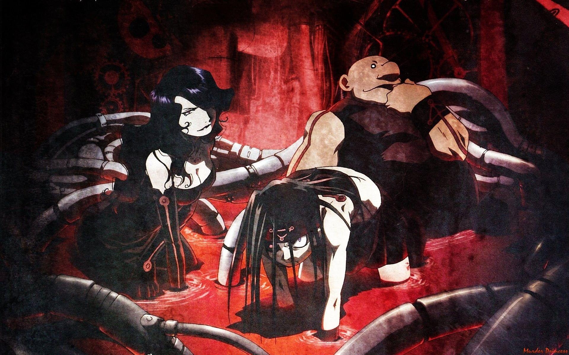 1920x1200 Lust, Envy, and Glutton front Fullmetal Alchemist wallpaper, Full