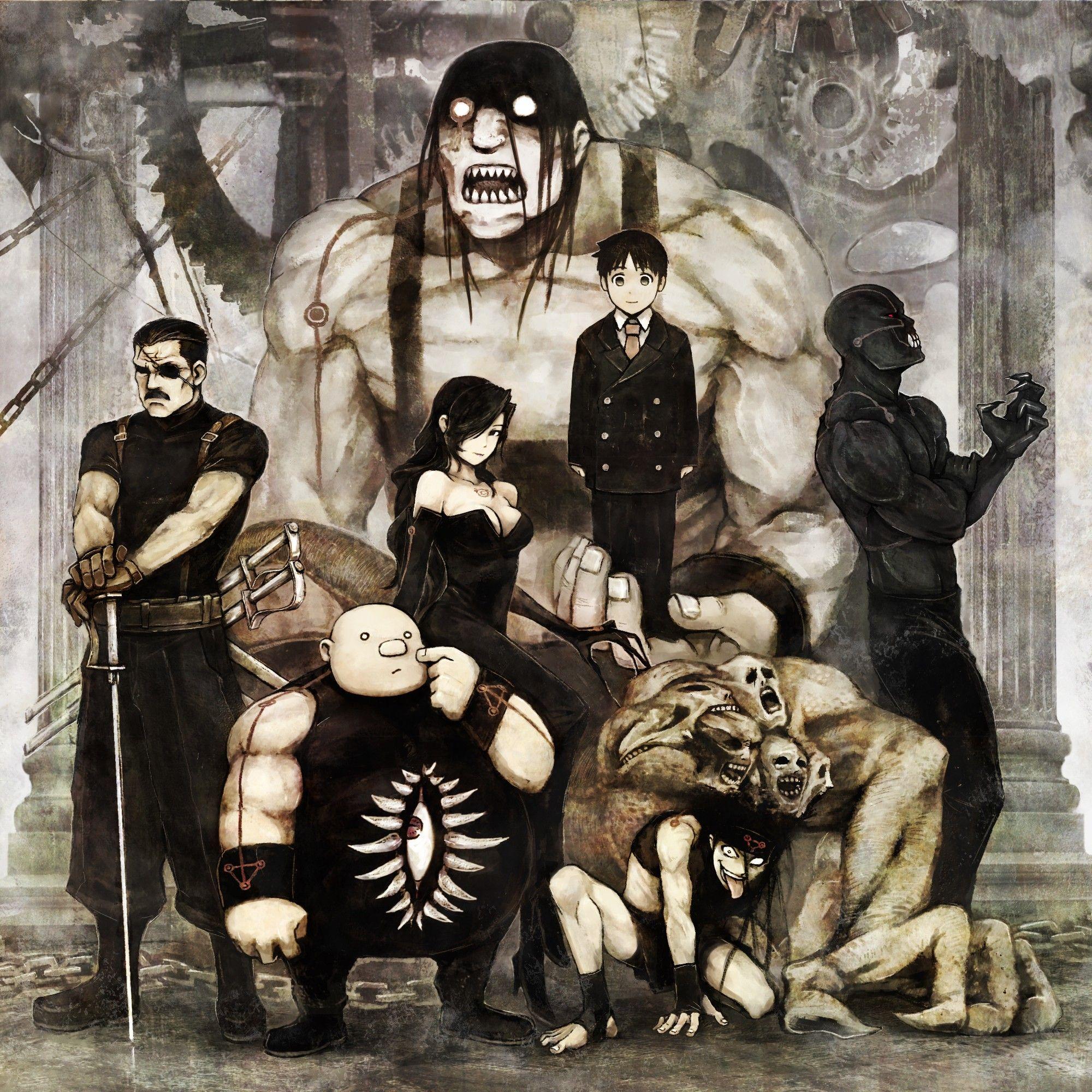 2000x2000 the Seven Deadly Sins, Wrath, Sloths, Pride, Lust, Envy, Gluttony