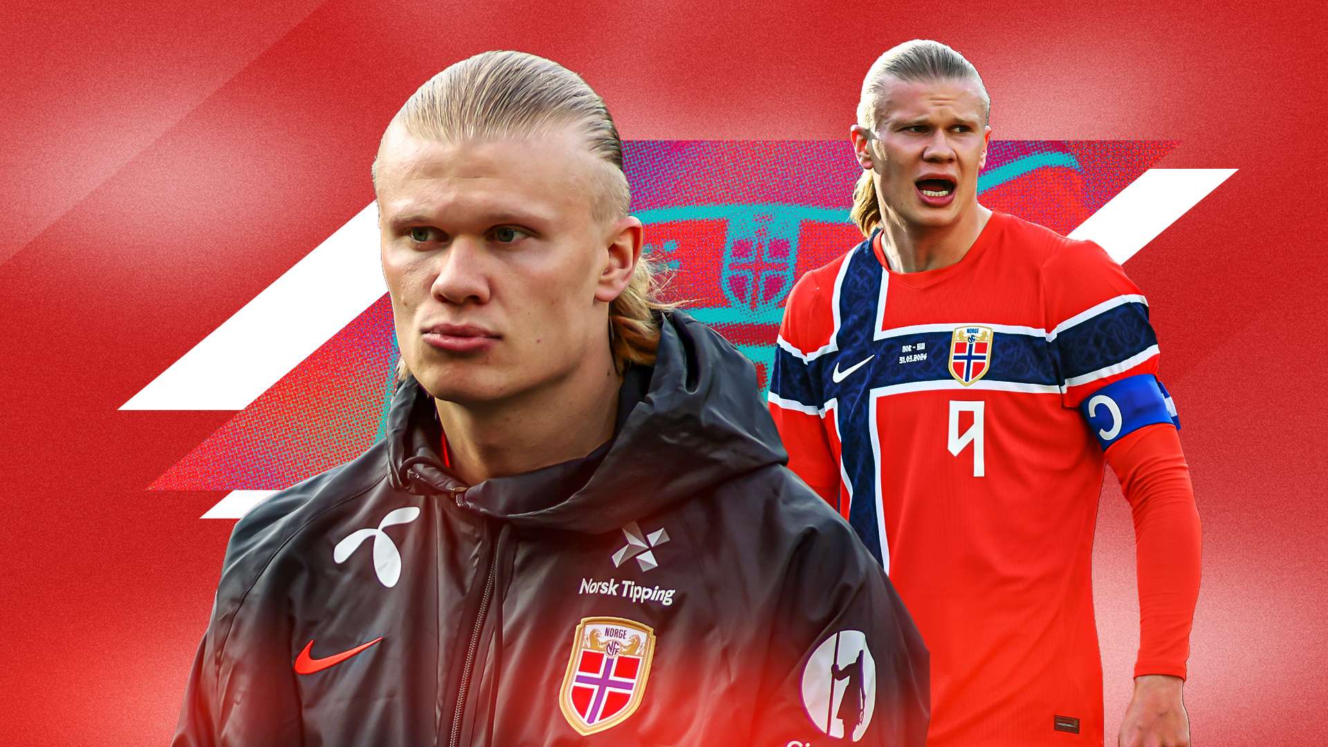 1920x1080 Heeeere's Haaland! Norway's terminator Erling out to make up for lost time on World Cup debut. Goal.com US
