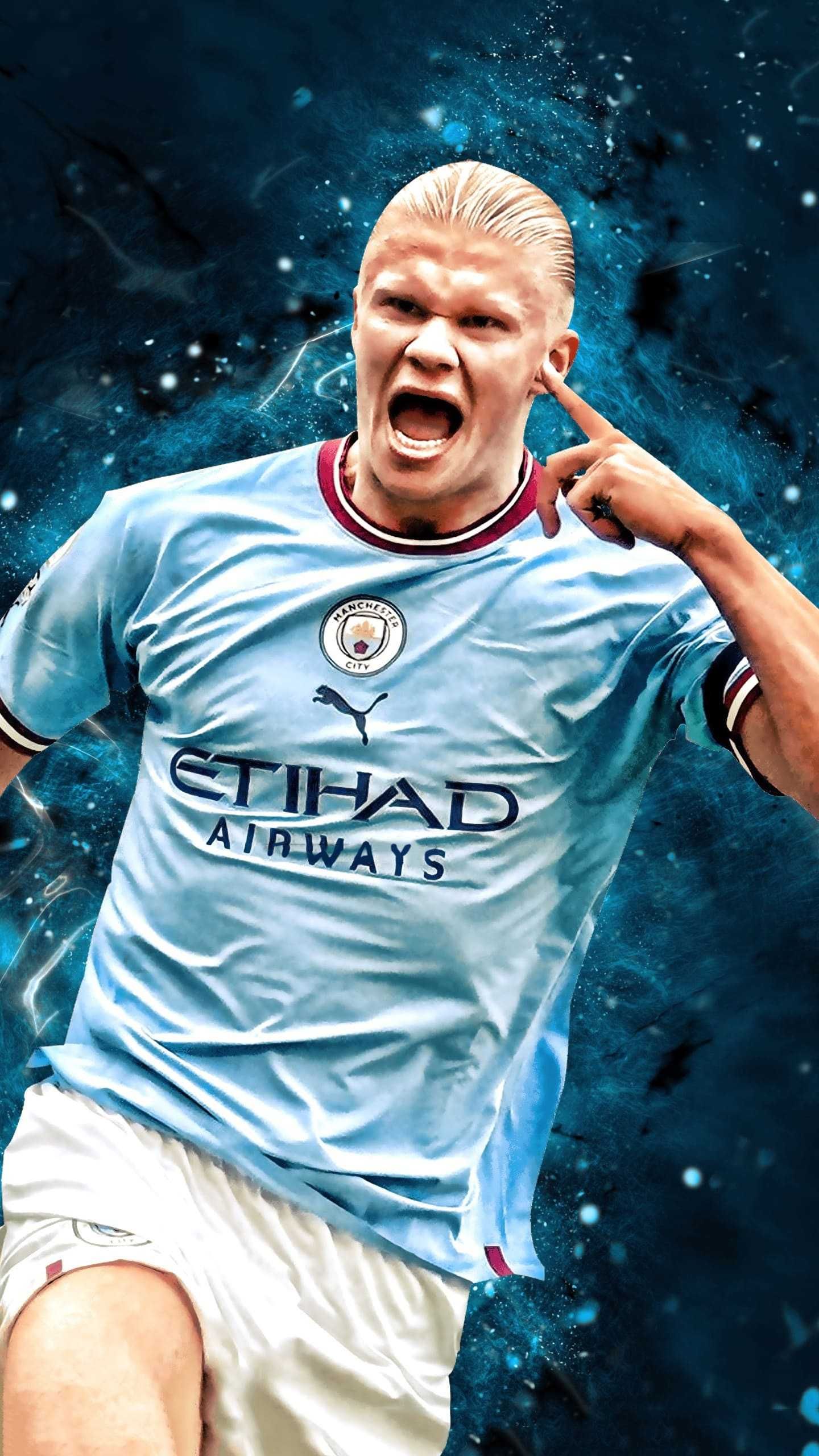 1440x2560 Erling Haaland Wallpaper