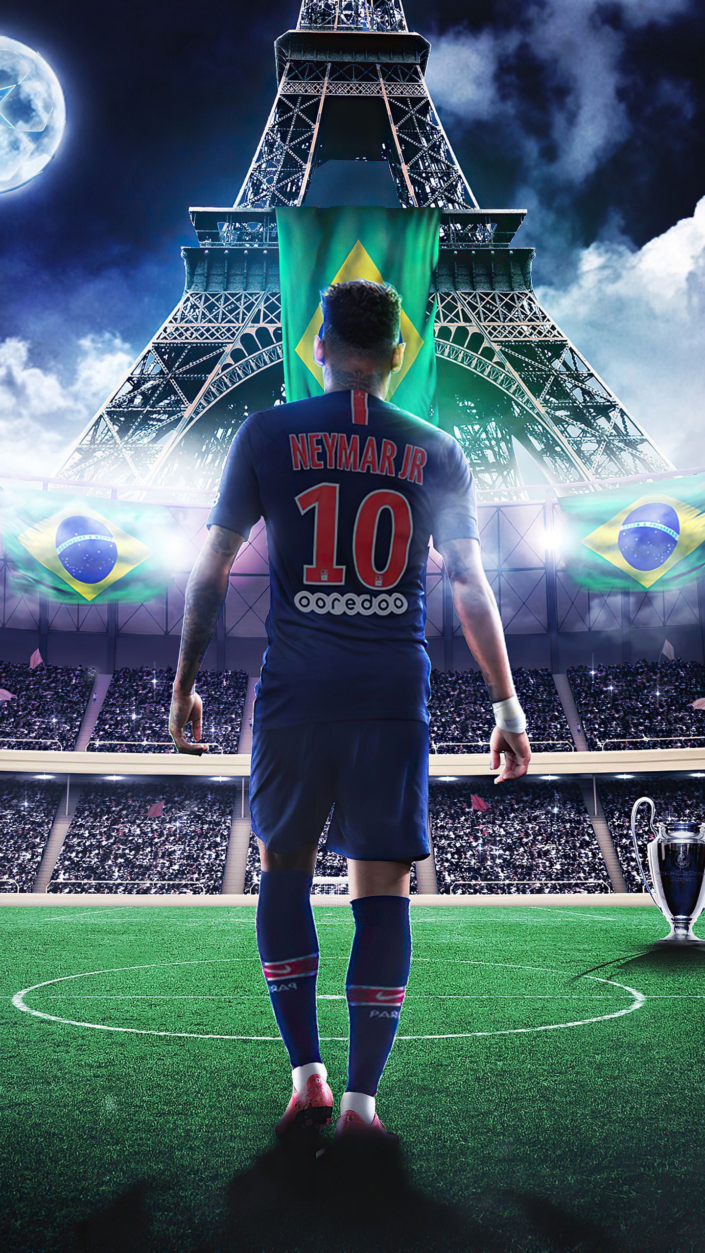 1440x2560 Neymar Jr Mobile 4k Wallpaper